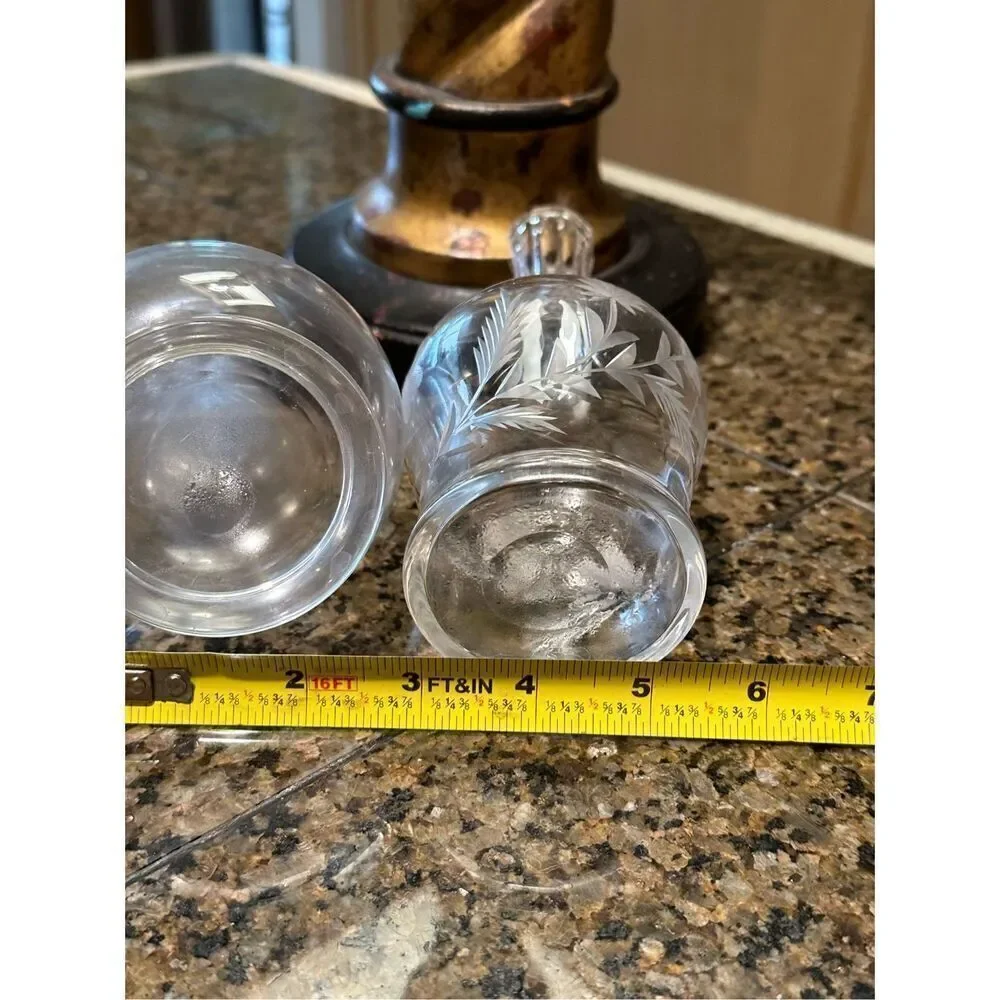 Two vintage bud vases